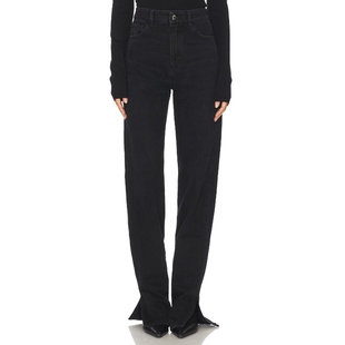 直筒 JODIE 黑色 美式 Icon 复古风REVOLVE小众新款 Denim