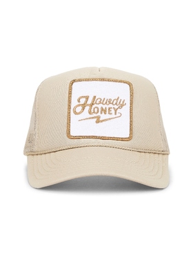 [冬季新品]Friday Feelin HOWDY 帽类 奶油色REVOLVE小众