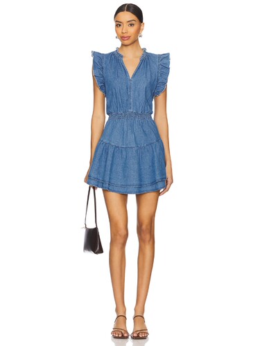 Steve Madden PRAIRIE DREAMS 连衣裙 revolve小众新款 蓝色