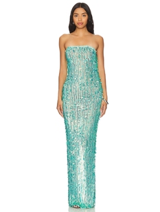 retrofete NULLA 裙子 revolve小众新款 薄荷色