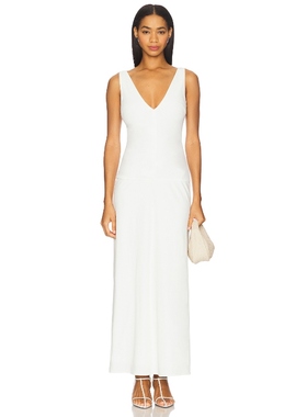 Bec + Bridge Abigail Tuck Maxi Dress 白色礼服裙REVOLVE新款