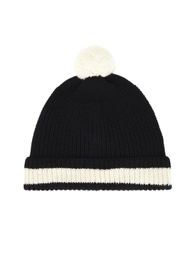 BODE POM 针织毛线帽 黑色REVOLVE小众新款