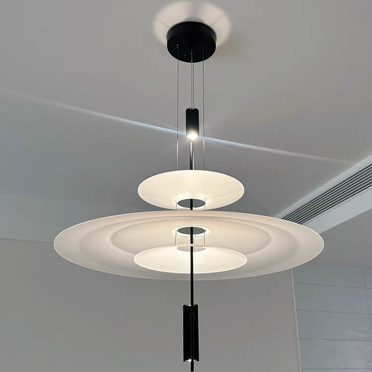 意大利现代简约创意飞碟餐厅吧台吊灯火烈鸟书房艺术个性卧室灯具