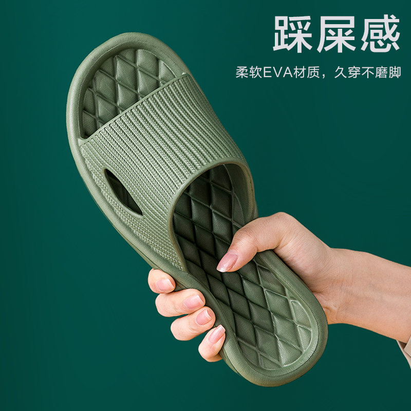 情侣可爱家居家用塑料拖鞋女夏天男室内浴室洗澡软底外穿四季防滑