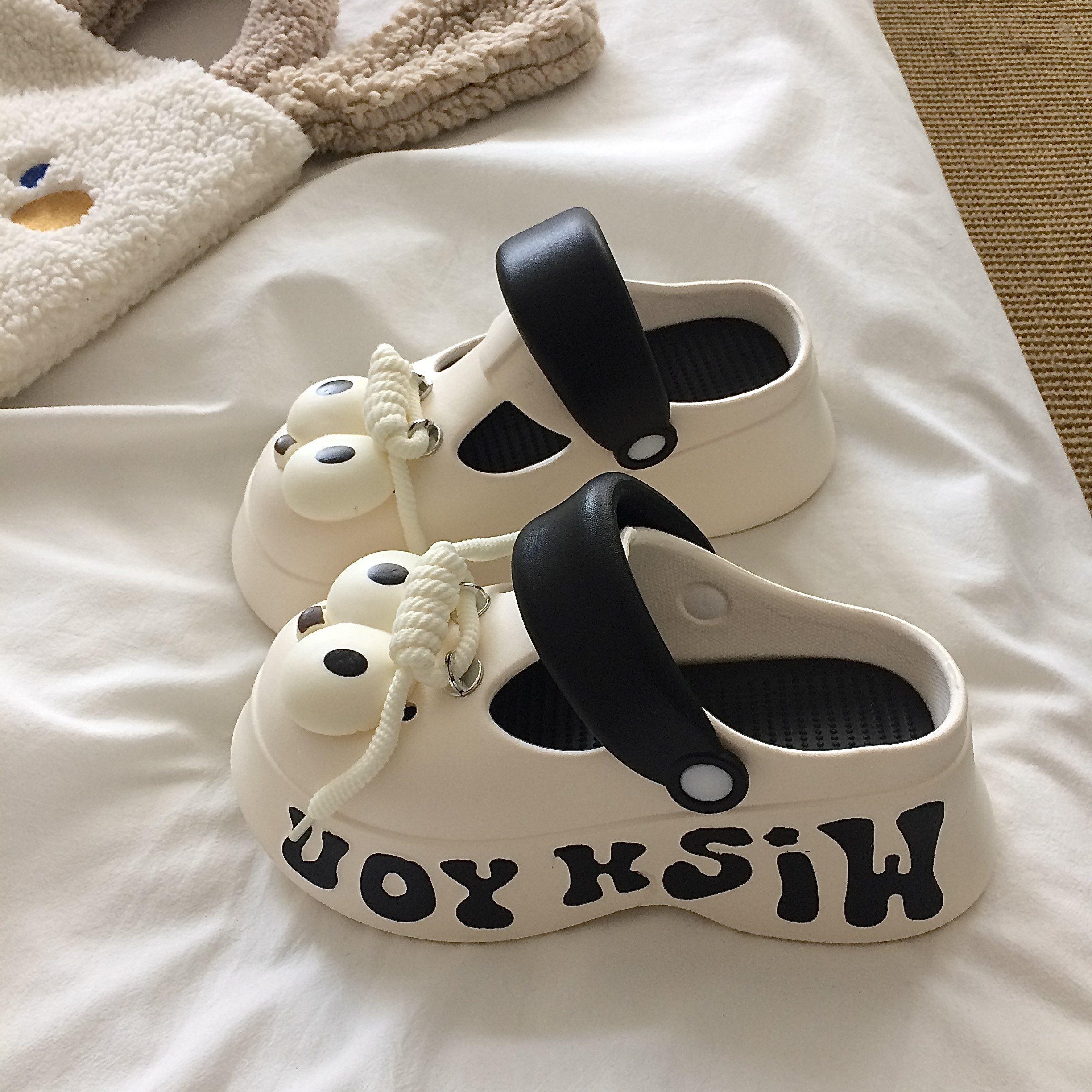 EVA厚底增高洞洞鞋女款20