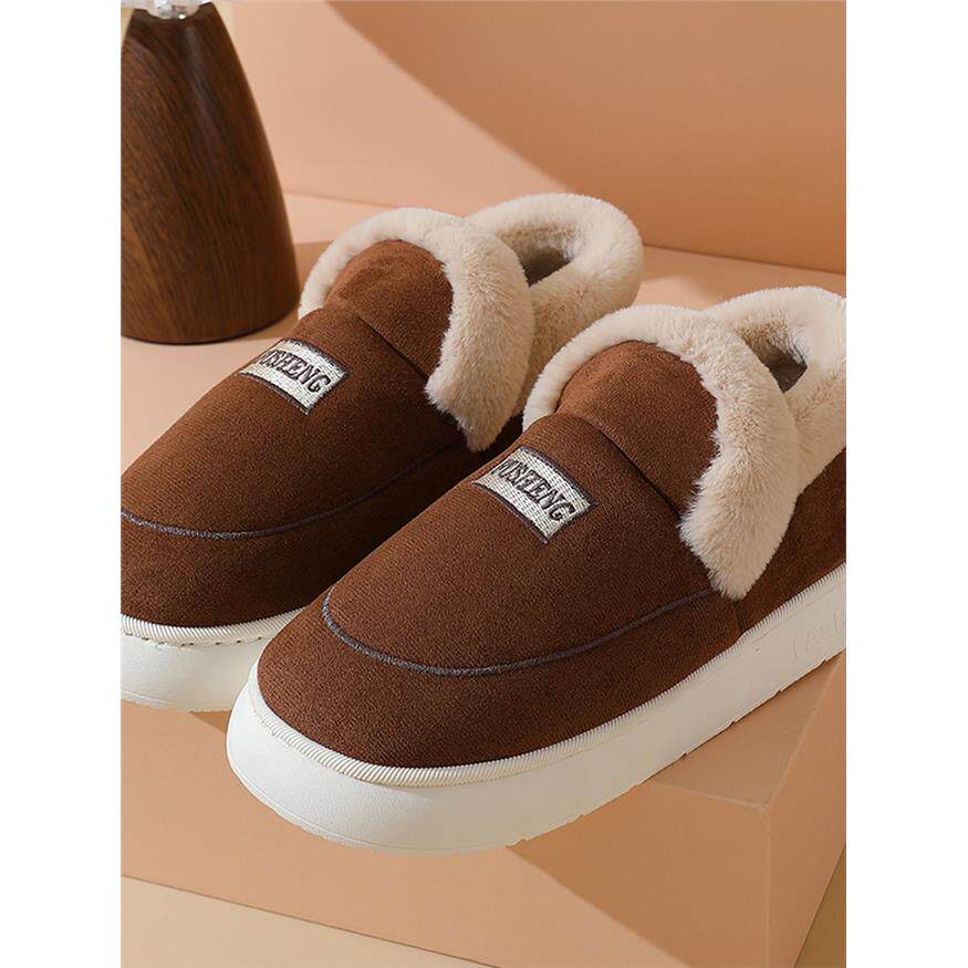 冬季男士棉拖鞋保暖加厚