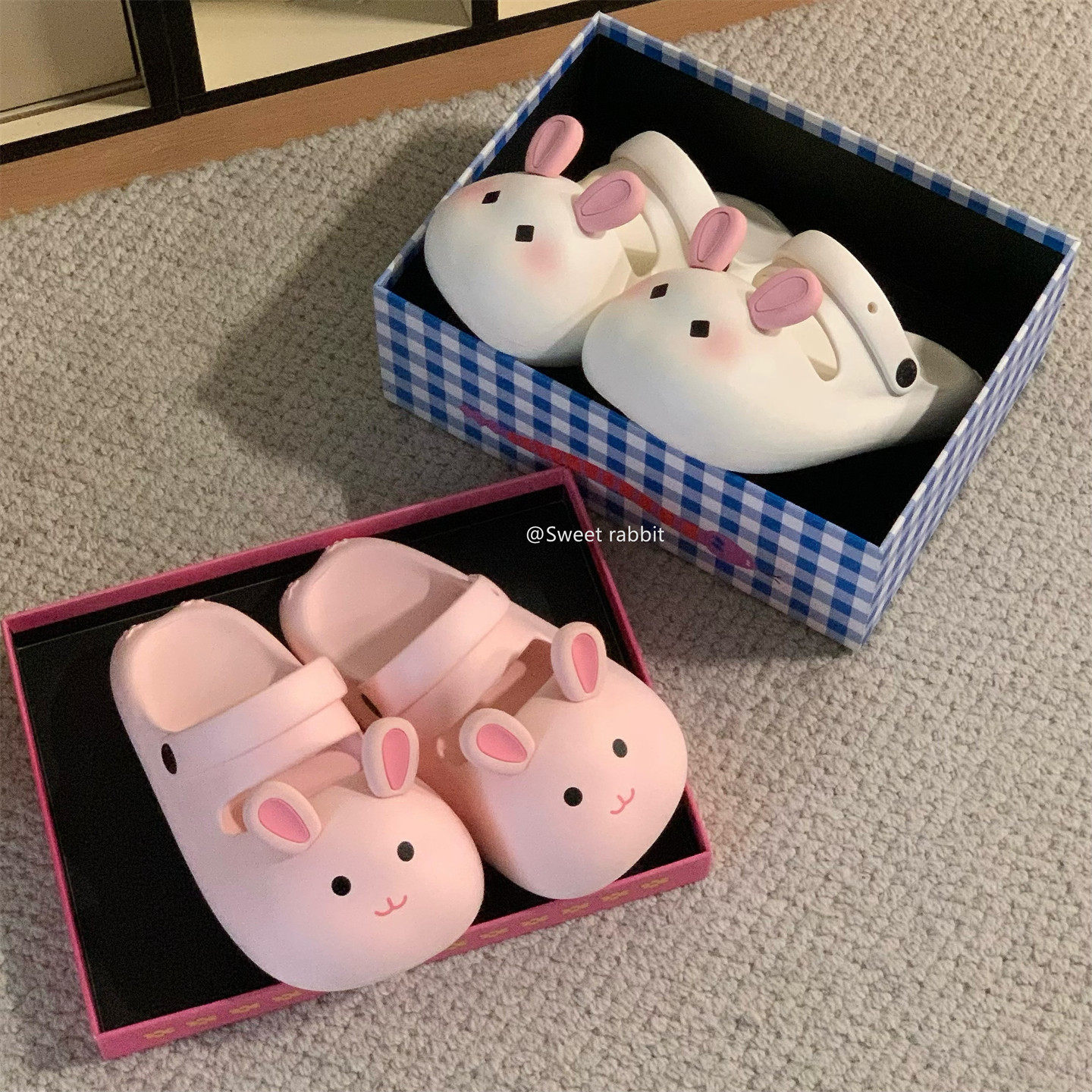 软萌小兔子夏季户外防撞