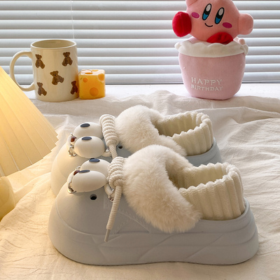 防滑踩屎感冬季EVA保暖居