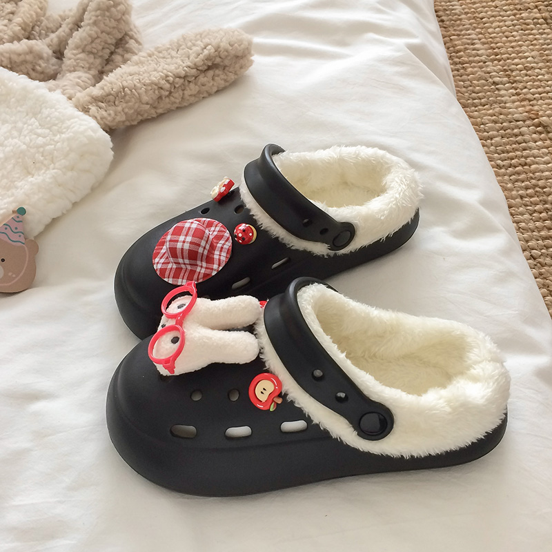 可拆卸棉拖鞋女2025新款