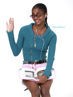 官方*X@LWORCLO*拉链斜开针织衫