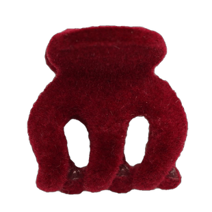 红色发夹头饰侧边刘海碎发发卡兔耳朵边夹小号南瓜小抓夹头发夹子