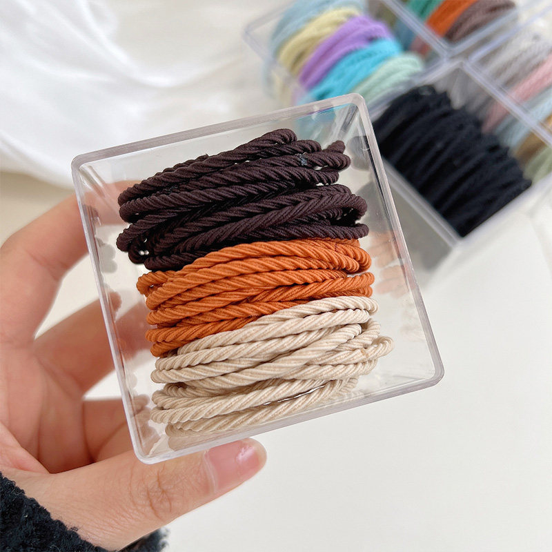 高弹力橡皮筋女扎丸子头发绳头饰耐用不伤发简约高低马尾发圈发饰,饰品/流行首饰/时尚饰品新,发饰,淘宝优惠券,粉丝福利购,淘宝优惠卷