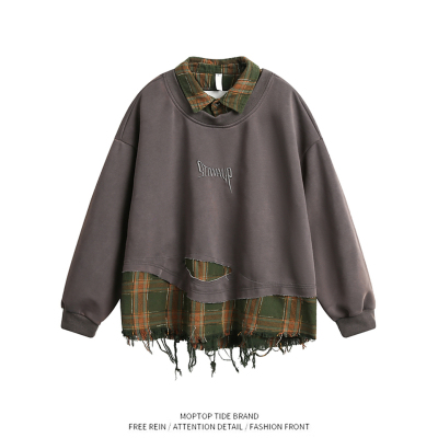 【限时优惠】翻领卫衣男女