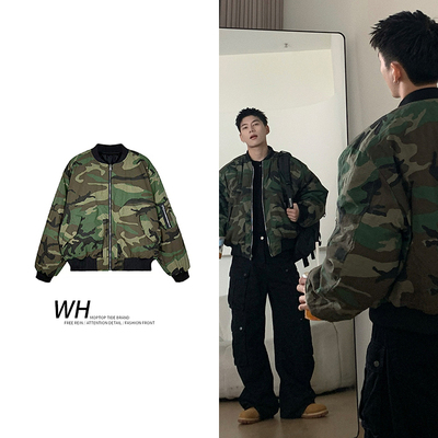 【限时优惠】美式潮牌棉服