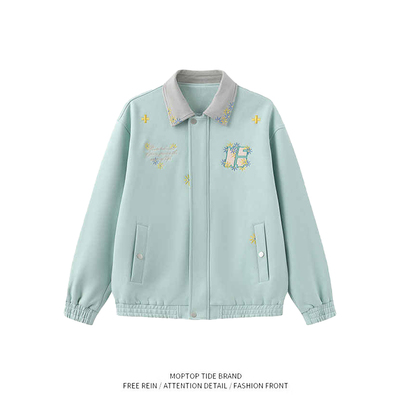 【限时优惠】翻领情侣夹克