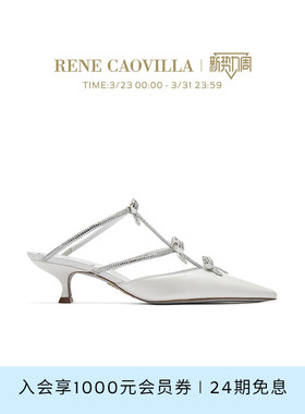 RENE CAOVILLA CATERINA系列水钻女士高跟凉鞋