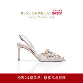 VENEZIANA系列尖头水钻女士高跟鞋 CAOVILLA 礼物 RENE