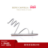 CLEO系列平底水钻女士凉鞋 CAOVILLA 折扣倒计时 RENE
