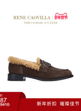 【新品直降】RENE CAOVILLA MORGANA系列水钻女士乐福鞋