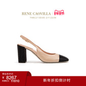 BONNIE系列水钻粗跟女士高跟鞋 CAOVILLA 折扣倒计时 RENE