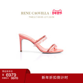 CHANDELIER系列水钻女士高跟凉鞋 CAOVILLA 折扣倒计时 RENE