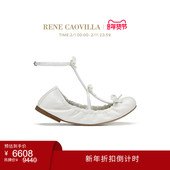 CATERINA系列水钻蝴蝶结女士芭蕾鞋 CAOVILLA 折扣倒计时 RENE