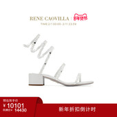 CINDERELLA系列水钻女士粗跟凉鞋 CAOVILLA 折扣倒计时 RENE