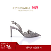 VENEZIANA系列水钻尖头女士高跟鞋 CAOVILLA 折扣倒计时 RENE