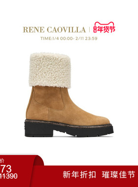 【新品直降】RENE CAOVILLA MOREA 系列水钻女士靴子