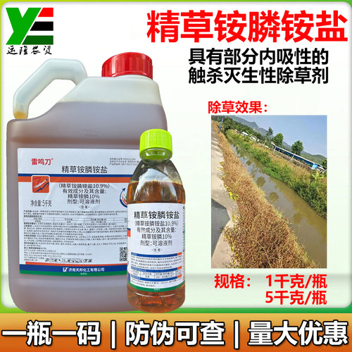 天邦精草铵膦铵盐除草剂