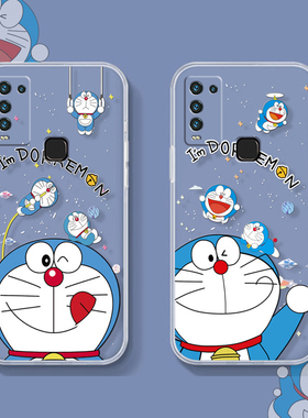 多啦a梦vivoy50手机壳y20卡通y30透明软壳y9s硅胶y3可爱y17男女y83s情侣款y81s全包镜头y93s保护套y85/z1/z1i