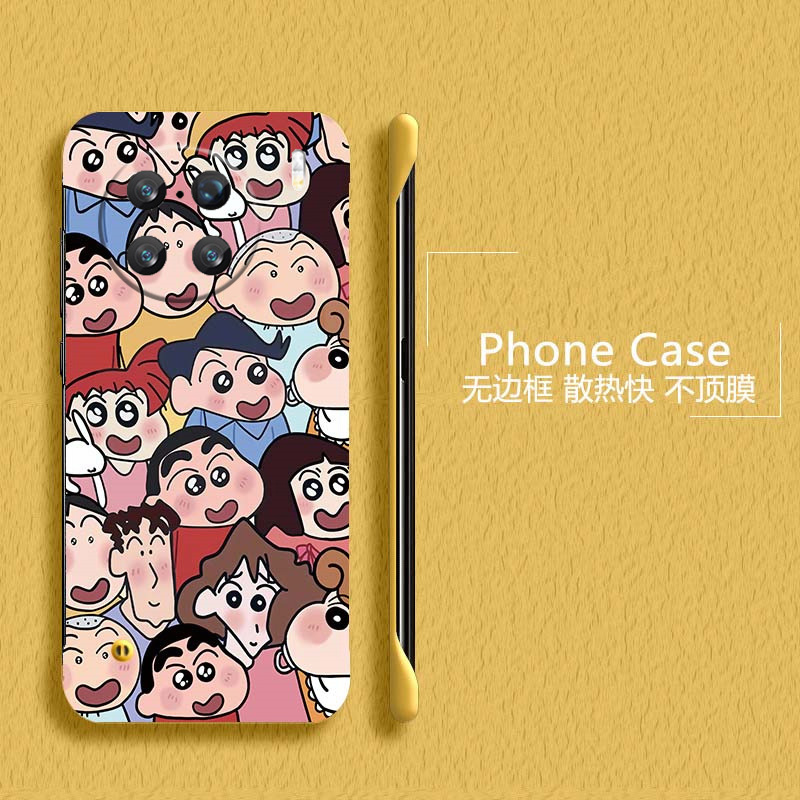 蜡笔小新适用vivox90手机壳x90pro+无边框x80散热x80pro新款x70t半包y78+超薄y78plus硬y78m防摔y300pro外壳5