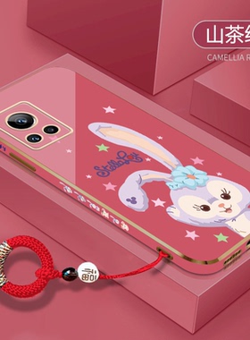 可爱星黛露适用1加ace手机壳一加10pro兔年Oneplus红色一加9rt指环扣1加9pro挂件一加8t电镀1加8高级感女新款