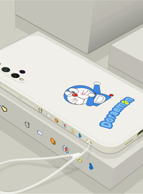 华为Nova5手机壳多啦A梦nova5pro全包nove防摔note液态nowa硅胶por软壳p0r外壳N5保护套新款女超薄2021年女款