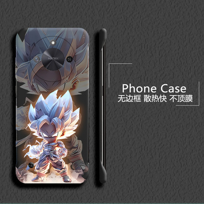 赛亚人适用华为mate70手机壳mate60pro无边框mate50e散热mate40新款mate30半包20x超薄硬防摔保护套男女5g