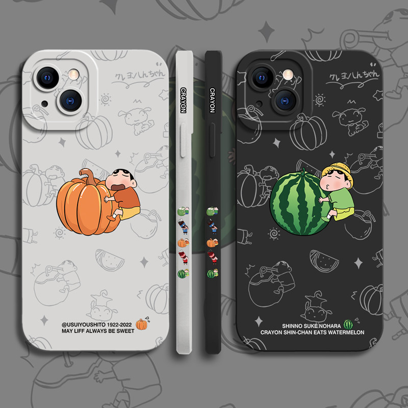 s1手机壳蜡笔小新卡通镜头全包