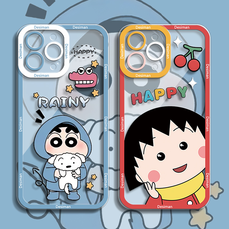 s15手机壳樱桃小丸子情侣