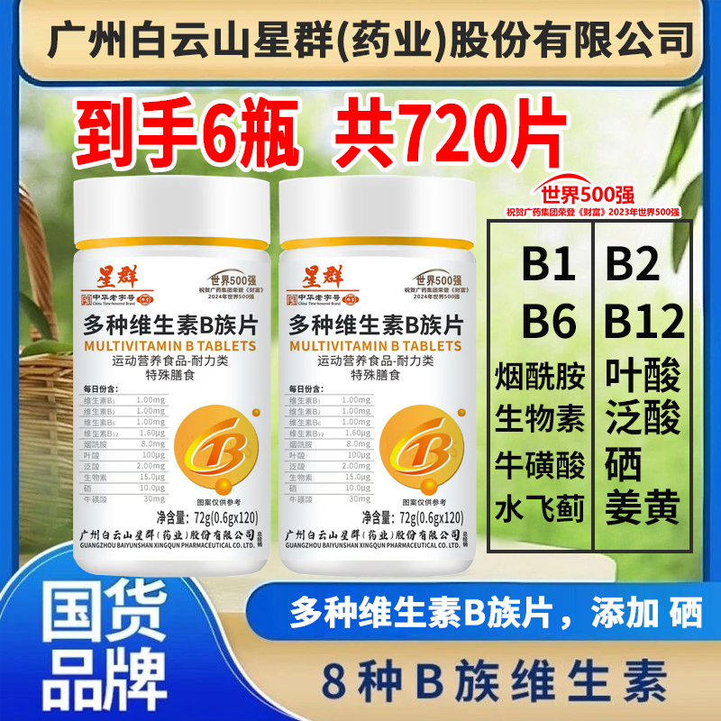 白云山多种维生素B族片