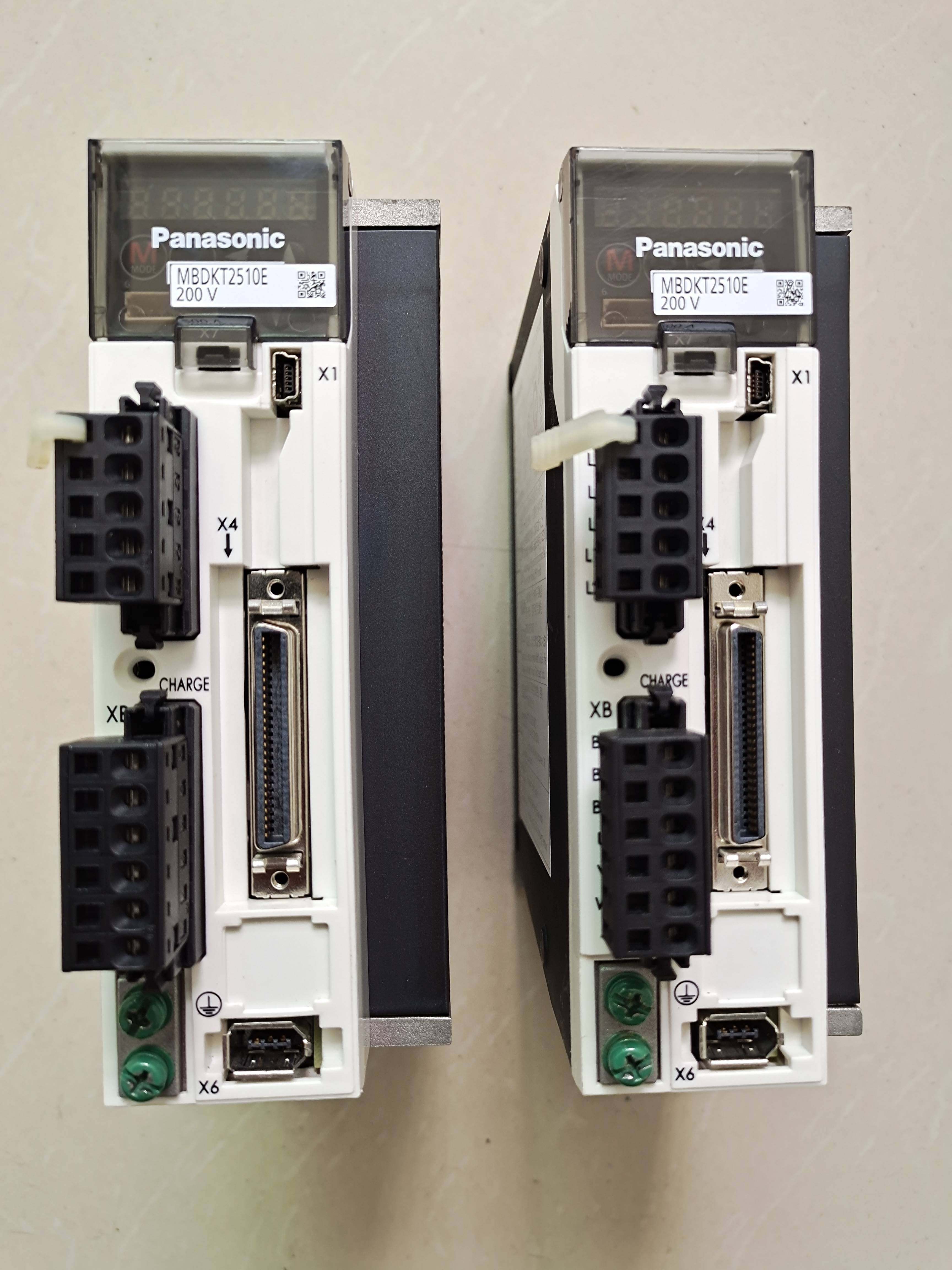 *mbdkt2510e松下a5ii 400w脉冲型伺服驱动器9成新