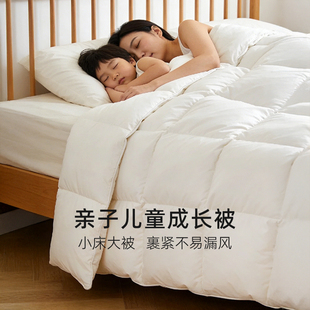 斯得福儿童冬被芯200x230cm波兰羽绒被95白鹅绒春秋被子保暖加厚