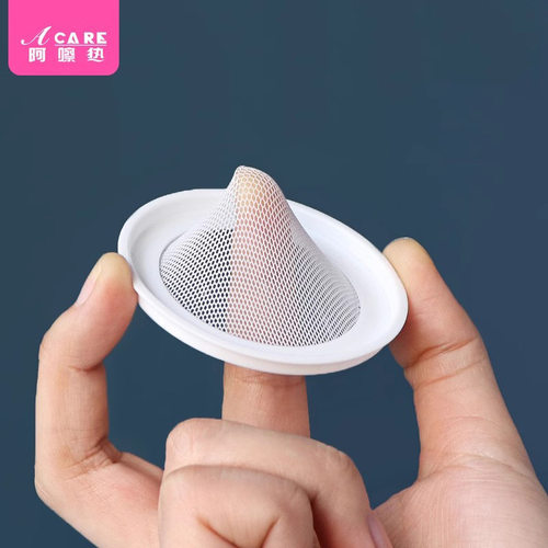 散粉盒BB1sq801-易上手翻盖网粉扑收纳分装弹力网便携带镜干粉空