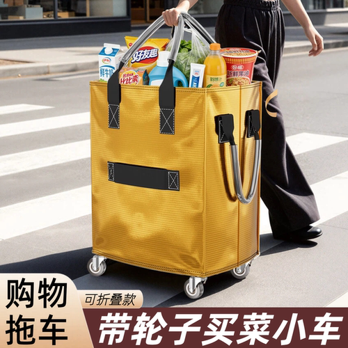 买菜小拉车浩肯包可折叠家用便携