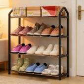 门口简易架子鞋 架家用收纳学生宿舍耐用多层出租屋加厚收纳神器