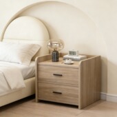 现代意式 置物架床边收纳柜卧室小型储物柜家用简约稳固 床头柜时尚