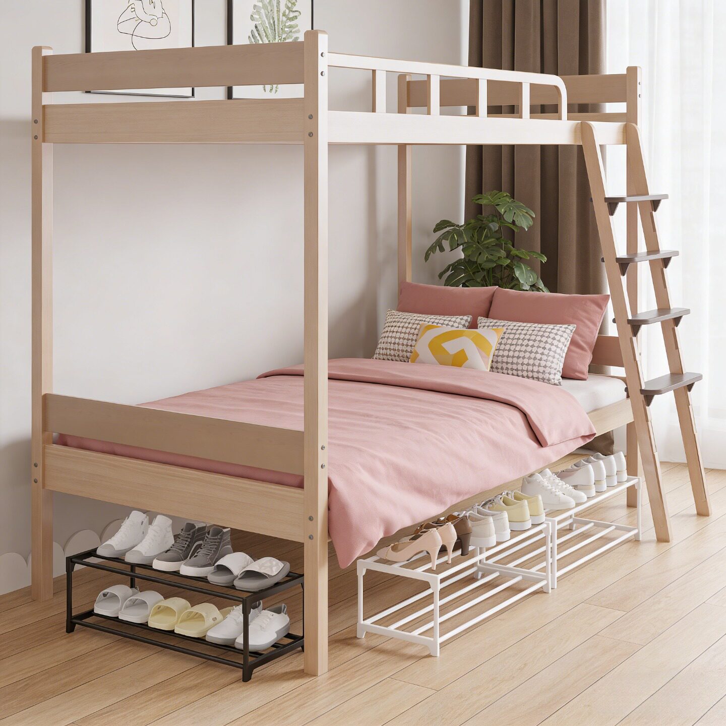 鞋架宿舍小型床下鞋柜多层寝室床底鞋子收纳神器下铺简易防尘架子