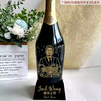 定制礼物手工雕刻高档礼品盒