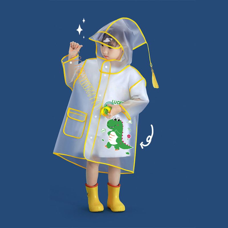 儿童上学专用全身防水雨披