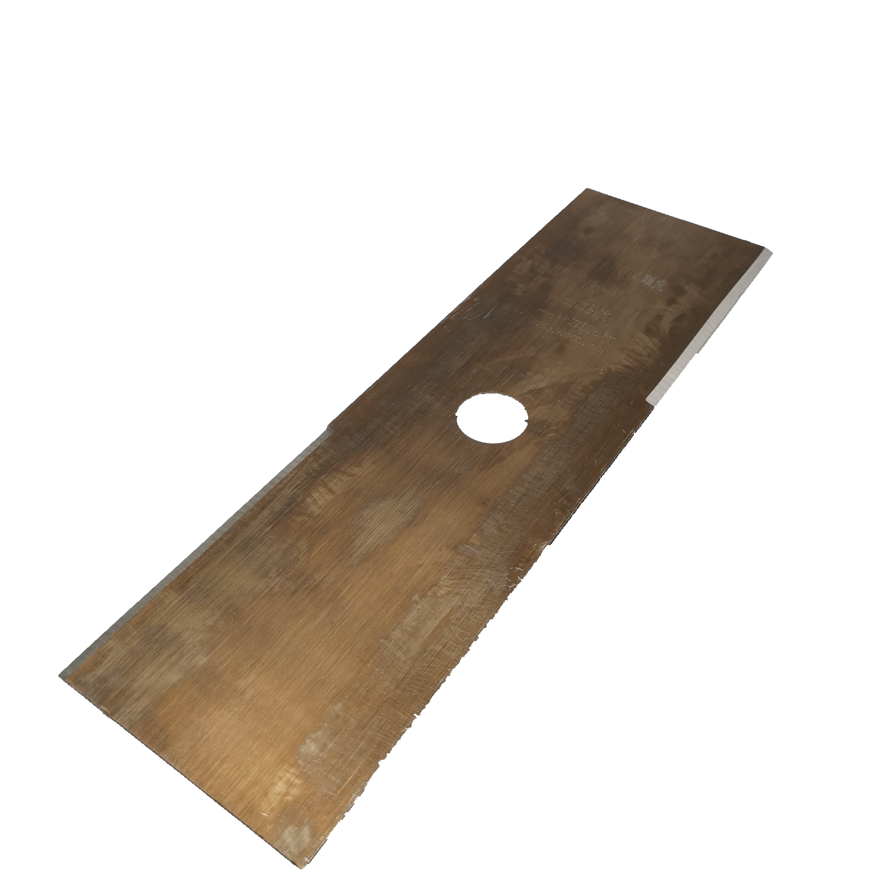 汽油割草打草机40/60/80齿圆形合金刀片进口加厚sk5白钢一字刀片