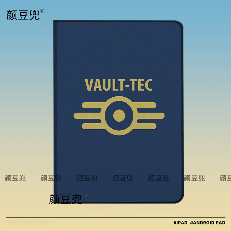 辐射4游戏周边ipad十11代平板皮套ipad10.2适用air5/6平板套pro11 Air3笔槽mini6 7皮套小米6 78华为Air12寸