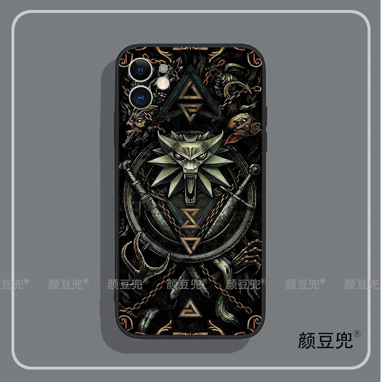 巫师3 狂猎白狼手机壳12适用iphone13promax苹果14 Pro荣耀一加9r红米K60保护套IQOO11小米9动漫8Plus华为60